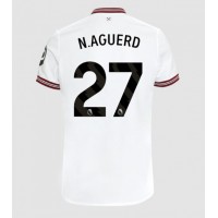 Dres West Ham United Nayef Aguerd #27 Gostujuci 2023-24 Kratak Rukav